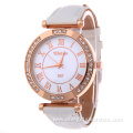 Roman Dail Leather Watch For Ladies